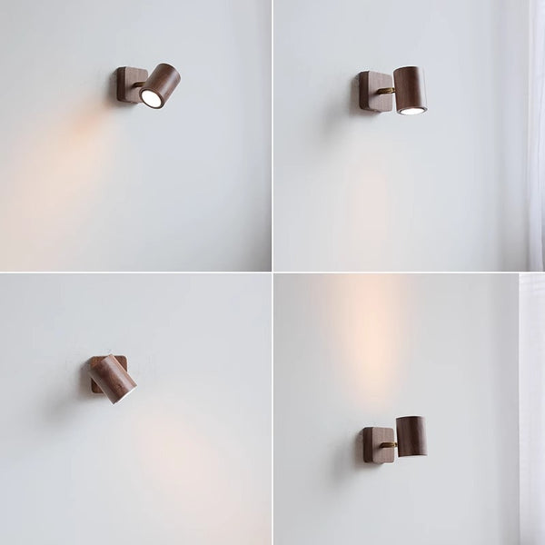 350 Grad drehbare Spotlight-Wandleuchte