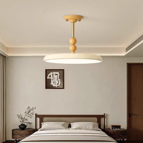 Plafonnier de chambre de style médiéval de style crème