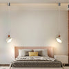 Petit lustre de chevet de chambre de style crème
