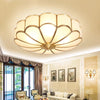 American all-copper LED ceiling light