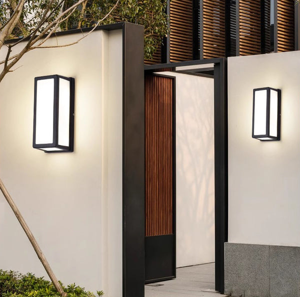 Applique murale d'extérieur à LED pour allée de cour