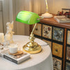 Vintage Glass Desk Reading table lamp
