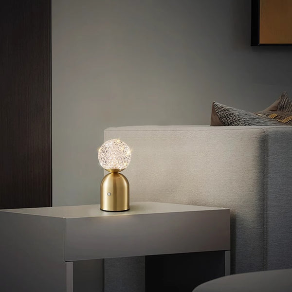 All copper creative bedroom bedside table lamp