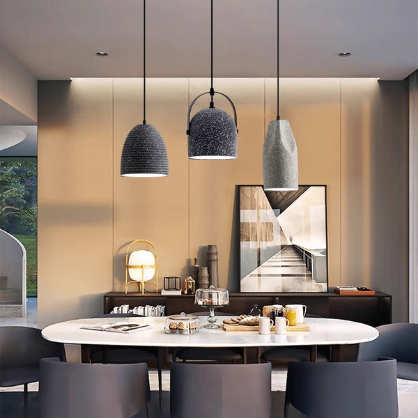 Personalized creative cement chandelier
