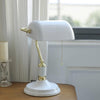 Vintage Glass Desk Reading table lamp