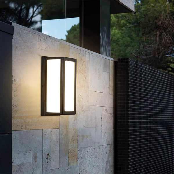 Applique murale d'extérieur à LED pour allée de cour