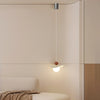 Petit lustre de chevet de chambre de style crème
