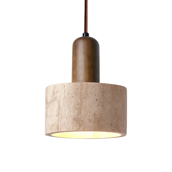 Vintage wabi-sabi style bedroom bedside chandelier