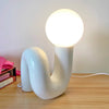 Creative personality glass table lamp