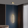 All copper bedroom bedside chandelie