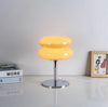 Medieval vintage glass table lamp