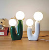 Nordic creative double head ball table lamp