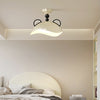 Creative Cream Style Red Panda Ceiling Lamp