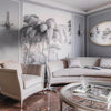 Ostrich Feather Floor Lamp