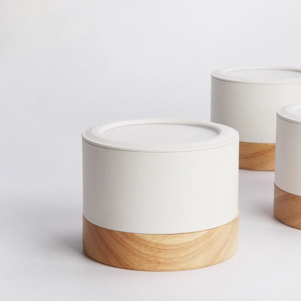 Plafonnier d'allée à LED en bois massif nordique