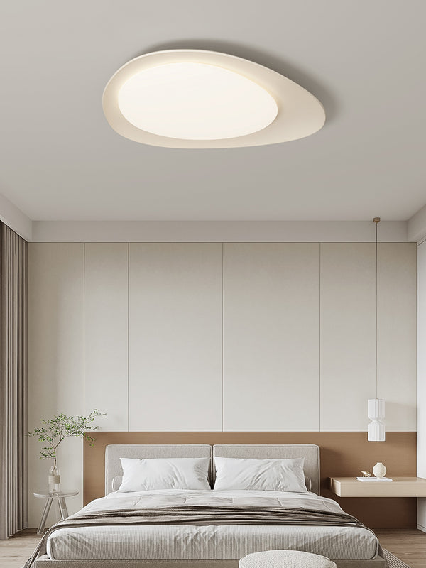 Plafonnier créatif en galets pour chambre à coucher et couloir