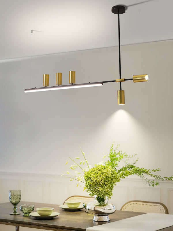 Langer Streifen-Restaurant-Kronleuchter