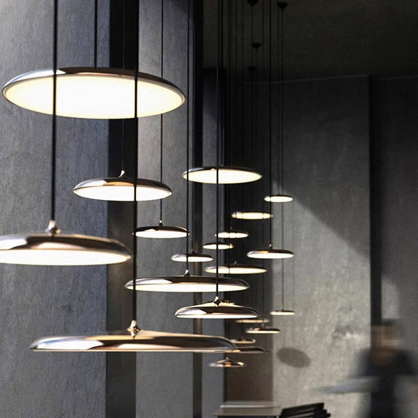 Nordic simple LED restaurant chandelier