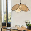 Japanese creative rattan chandelier