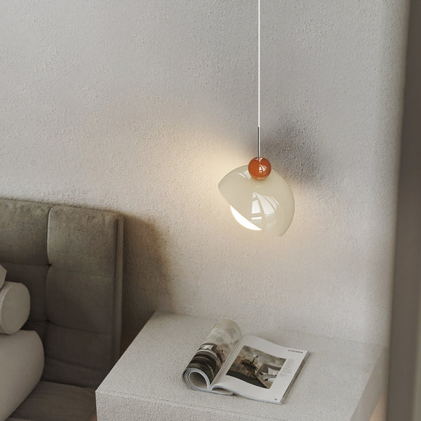 Petit lustre de chevet de chambre de style crème