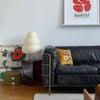 Japanese style wabi-sabi style rice paper floor lamp