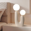 Nordic creative double head ball table lamp