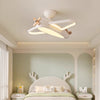Creative airplane children's room ceiling lamp