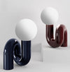 Creative personality glass table lamp