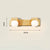 Solid wood bathroom wall light