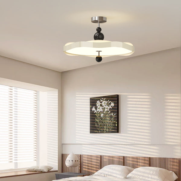 French cream style bedroom ceiling lamp