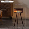 Retro Massivholz Stehlampe