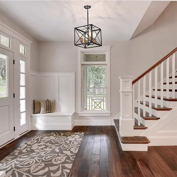 Creative and personalized iron restaurant bar chandelier