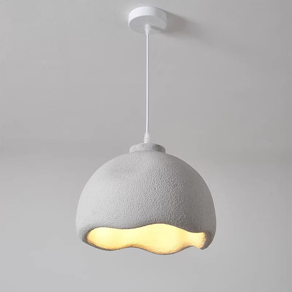 Kreativer Esszimmer-Kronleuchter im Wabi-Sabi-Stil