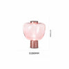 Creative glass bedside table lamp