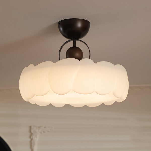 Vintage cream style children's room bedroom ceiling lamp
