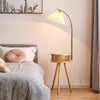 Retro Massivholz Stehlampe