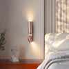 Nordic minimalist double head rotatable bedroom bedside wall lamp