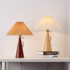 Medieval style pleated table lamp