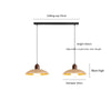 Japanese retro log style restaurant chandelier