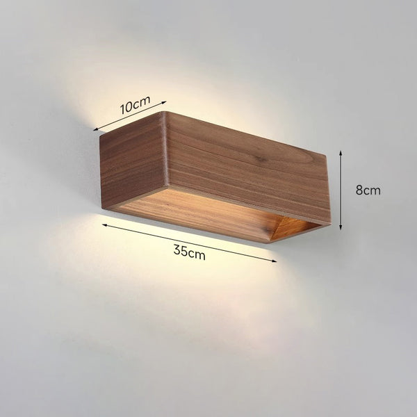 Kreative Wandlampe fürs Bett