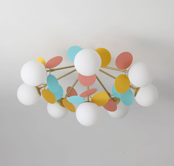 Lustre créatif Macaron pour chambre d'enfant