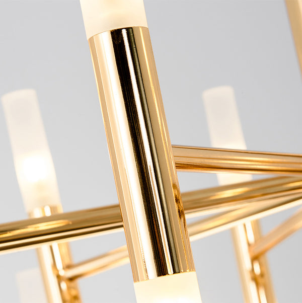 Nordischer LED-Kerzenleuchter