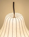 Cream style pear floor lamp