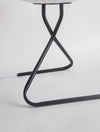 Cream style pear floor lamp