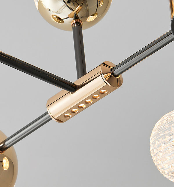 Light luxury spherical magic bean chandelier