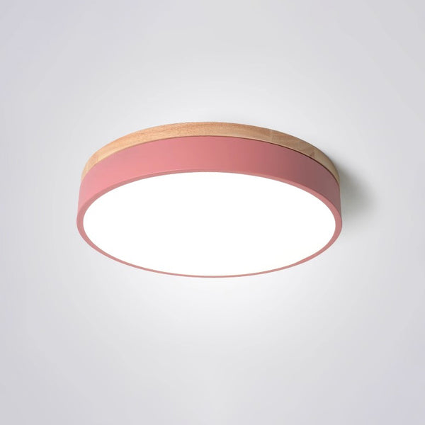 LED-Deckenleuchte Macaron für Schlafzimmer