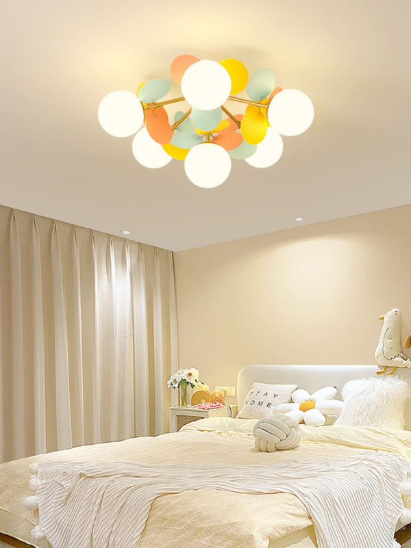 Lustre créatif Macaron pour chambre d'enfant