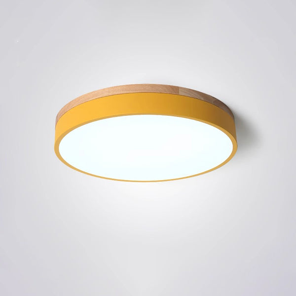 LED-Deckenleuchte Macaron für Schlafzimmer