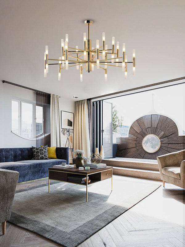 Nordischer LED-Kerzenleuchter