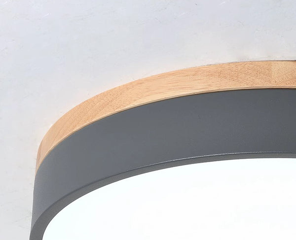 LED-Deckenleuchte Macaron für Schlafzimmer
